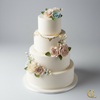 Royal 3-Tier Wedding Cake