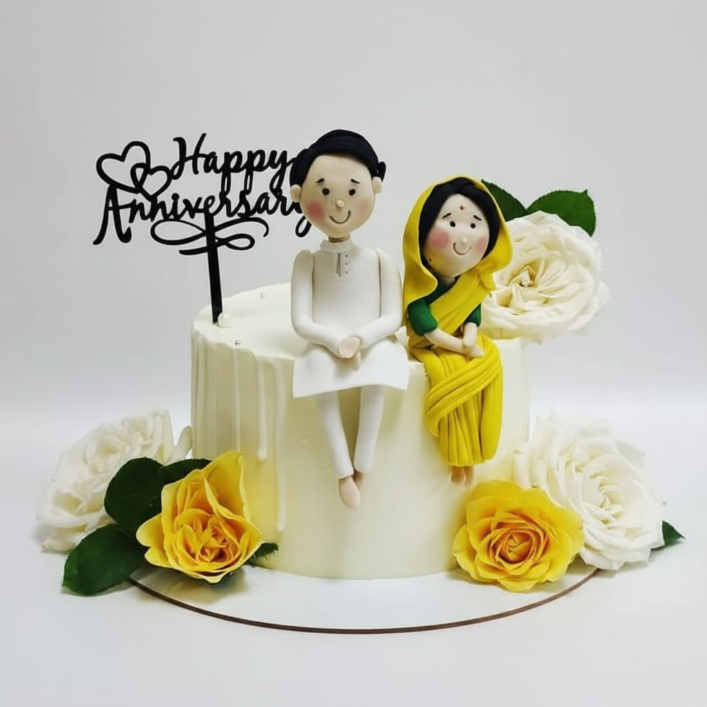 Forever Together Cake - Studio shot by Cake Loom