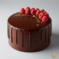 Dark Chocolate Elegance Cake