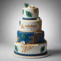 Janmashtami Celebration Cake - Version 2